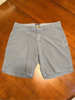 Johnnie-O Men's Five-Pocket Santiago Shorts JMSH1940 Blue Size 32 Preppy Chino